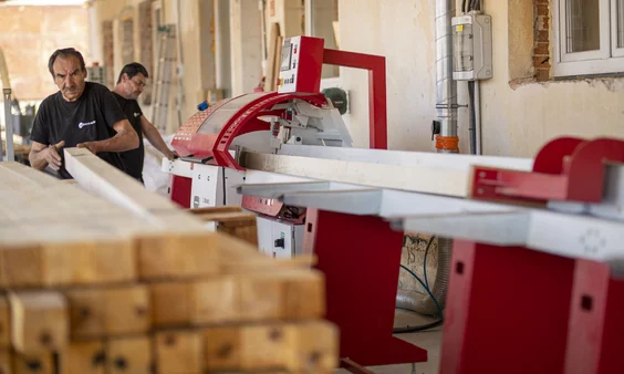 Herstellung von standardisierten und atypischen Holzpaletten | Miritrade Veľké Ripňany Slowakei
