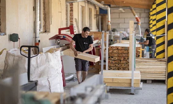 Herstellung von standardisierten und atypischen Holzpaletten | Miritrade Veľké Ripňany Slowakei