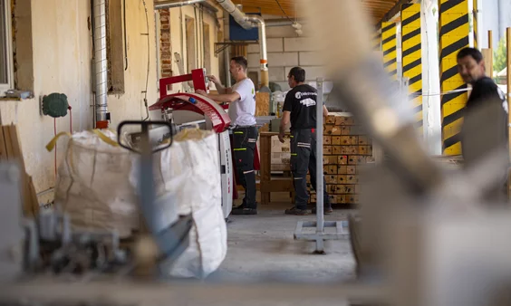 Herstellung von standardisierten und atypischen Holzpaletten | Miritrade Veľké Ripňany Slowakei