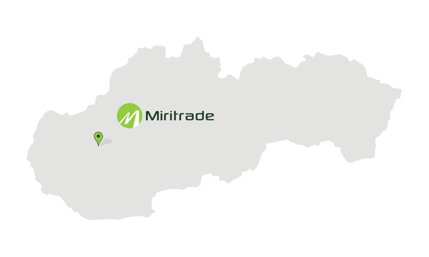 Hier finden Sie uns | die Firma Miritrade | Slowakei | Holzpaletten