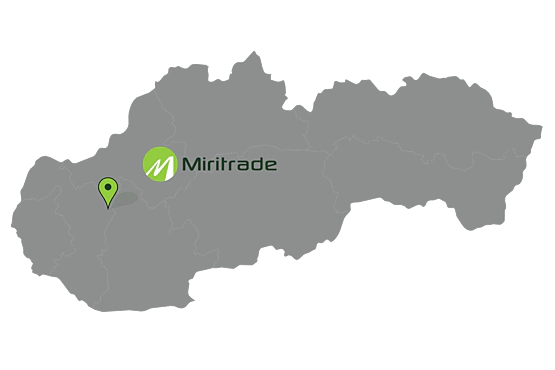 Hier finden Sie uns | die Firma Miritrade | Slowakei | Holzpaletten