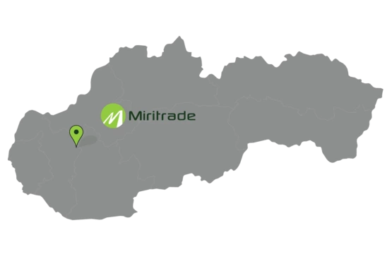 Hier finden Sie uns | die Firma Miritrade | Slowakei | Holzpaletten